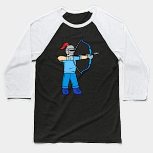 Cute cartoon knight archery Baseball T-Shirt